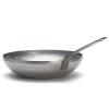 Wok MINERAL B 40 cm, s plochým dnem, uhlíková ocel, de Buyer