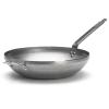 Wok MINERAL B 40 cm, s plochým dnem, uhlíková ocel, de Buyer