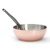 Hluboká pánev PRIMA MATERA 20 cm, měď, de Buyer