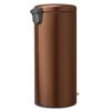 Pedálový odpadkový koš NEWICON 30 l, teple bronzová, ocel, Brabantia
