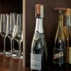Zátka na šampaňské LIQUID LOUNGE 6 cm, hnědá, dřevo, Eva Trio