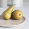 Jídelní talíř CURVE 30 cm, písková, kamenina, LIND DNA