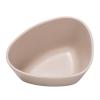 Servírovací mísa CURVE 22 cm, písková, kamenina, LIND DNA