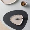 Snídaňový talíř CURVE 22 cm, písková, kamenina, LIND DNA
