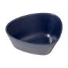Servírovací mísa CURVE 22 cm, námořnická modrá, kamenina, LIND DNA