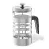 French press kávovar SEGOS 1 l, stříbrná, nerezová ocel / sklo, Zack