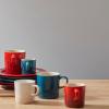 Hrnek na cappuccino 200 ml, CERISE, kamenina, Le Creuset