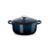Kastrol SIGNATURE 20 cm, 2,4 l, NUIT, litina, Le Creuset