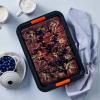 Forma na koláč 33 x 25 cm, černá, ocel, Le Creuset