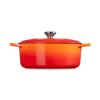 Kastrol SIGNATURE 29 cm, 4,7 l, oválný, FLAME, litina, Le Creuset