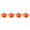 Zapékací mísa 10 cm, 250 ml, sada 4 ks, FLAME, kamenina, Le Creuset