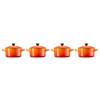Zapékací mísa 10 cm, 250 ml, sada 4 ks, FLAME, kamenina, Le Creuset