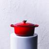 Kastrol SIGNATURE 24 cm, 4,2 l, CERISE, litina, Le Creuset