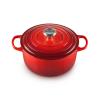 Kastrol SIGNATURE 24 cm, 4,2 l, CERISE, litina, Le Creuset
