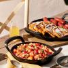 Venkovní pánev BBQ 25 cm, černá, litina, Le Creuset