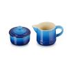 Sada cukřenky a mléčenky, sada 2 ks, AZURE, kamenina, Le Creuset