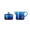 Sada cukřenky a mléčenky, sada 2 ks, AZURE, kamenina, Le Creuset