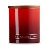 Dóza na potraviny SIGNATURE 1,1 l, CERISE, kamenina, Le Creuset