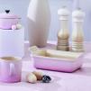 Zapékací mísa HERITAGE 19 cm, 1,1 l, SHELL PINK, kamenina, Le Creuset