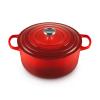 Kastrol SIGNATURE 28 cm, 6,7 l, CERISE, litina, Le Creuset