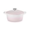 Kastrol SIGNATURE 24 cm, 4,2 l, SHELL PINK, litina, Le Creuset