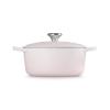 Kastrol SIGNATURE 24 cm, 4,2 l, SHELL PINK, litina, Le Creuset