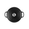 Kastrol SIGNATURE 20 cm, 2,4 l, SATIN BLACK, litina, Le Creuset