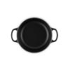 Kastrol SIGNATURE 20 cm, 2,4 l, SATIN BLACK, litina, Le Creuset