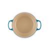 Kastrol SIGNATURE 20 cm, 2,4 l, DEEP TEAL, litina, Le Creuset