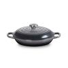 Kastrol SIGNATURE 26 cm, 2,2 l, FLINT, litina, Le Creuset