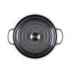 Kastrol SIGNATURE 26 cm, 2,2 l, FLINT, litina, Le Creuset