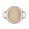 Kastrol SIGNATURE 26 cm, 2,2 l, FLINT, litina, Le Creuset