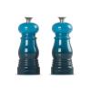 Sada mlýnků na sůl a pepř 11 cm, sada 2 ks, DEEP TEAL, plast, Le Creuset