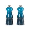 Sada mlýnků na sůl a pepř 11 cm, sada 2 ks, DEEP TEAL, plast, Le Creuset