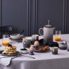 Kalíšek na vejce 6 cm, BLACK ONYX, kamenina, Le Creuset
