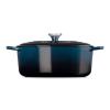 Kastrol SIGNATURE 31 cm, 6,3 l, oválný, NUIT, litina, Le Creuset