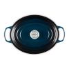 Kastrol SIGNATURE 31 cm, 6,3 l, oválný, NUIT, litina, Le Creuset