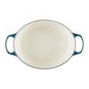 Kastrol SIGNATURE 31 cm, 6,3 l, oválný, NUIT, litina, Le Creuset
