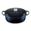 Kastrol SIGNATURE 31 cm, 6,3 l, oválný, NUIT, litina, Le Creuset