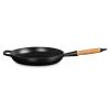 Pánev SIGNATURE 28 cm, SATIN BLACK, litina, Le Creuset