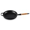 Pánev SIGNATURE 28 cm, SATIN BLACK, litina, Le Creuset