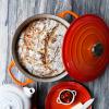 Kastrol SIGNATURE 28 cm, 6,7 l, FLAME, litina, Le Creuset