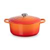 Kastrol SIGNATURE 28 cm, 6,7 l, FLAME, litina, Le Creuset