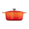 Kastrol SIGNATURE 28 cm, 6,7 l, FLAME, litina, Le Creuset