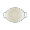 Kastrol SIGNATURE 29 cm, 4,7 l, oválný, SEA SALT, litina, Le Creuset