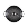 Kastrol SIGNATURE 24 cm, 4,2 l, FLINT, litina, Le Creuset