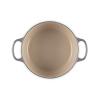 Kastrol SIGNATURE 24 cm, 4,2 l, FLINT, litina, Le Creuset