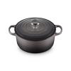 Kastrol SIGNATURE 24 cm, 4,2 l, FLINT, litina, Le Creuset