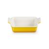 Zapékací mísa HERITAGE 19 cm, 1,1 l, NECTAR, kamenina, Le Creuset
