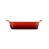Zapékací mísa HERITAGE 26 cm, 2,4 l, CERISE, kamenina, Le Creuset